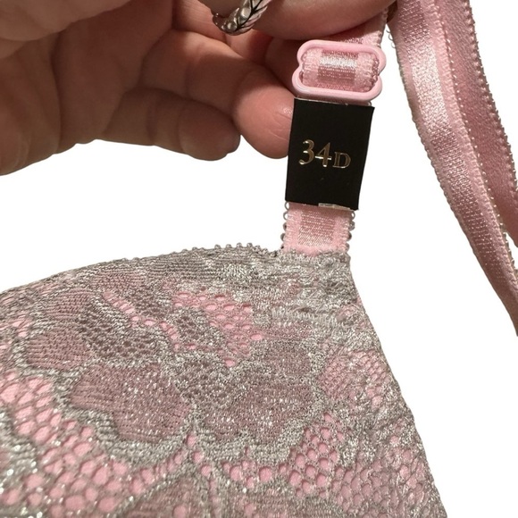 NEW Victorias Secret Dream Angels Lined Demi  Bra size 34D - Picture 4 of 5